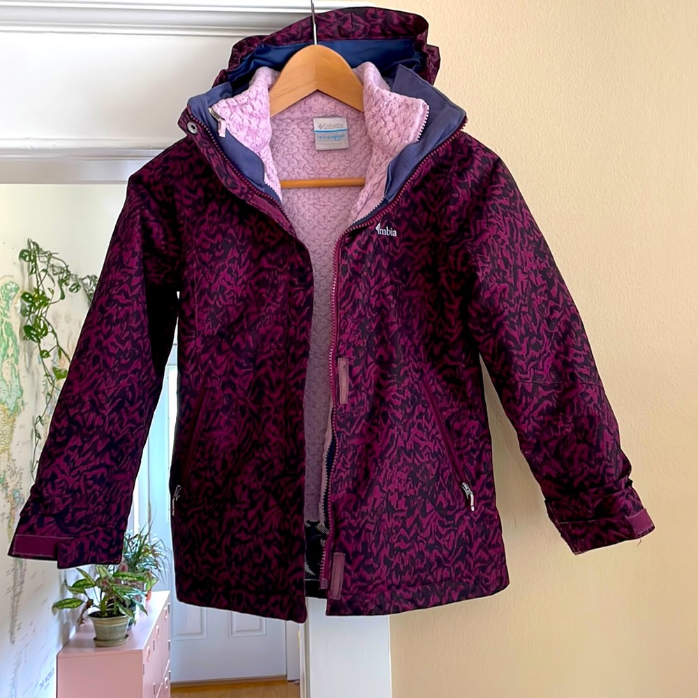 Columbia Girls Bugaboo II Fleece Interchange Jacket, size S